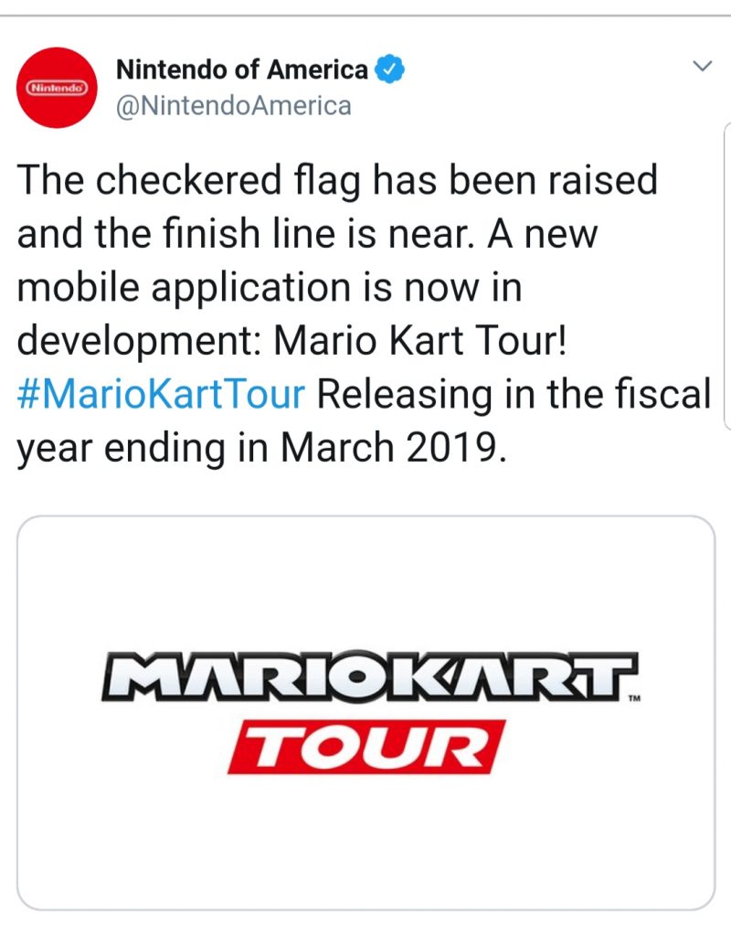 , Mario Kart Tour coming to mobile in 2019