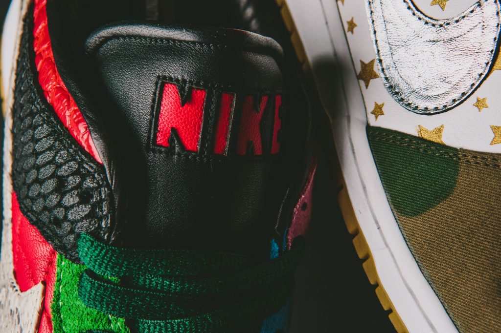 , Nike SB DUNK Low “What the SUPREME” by Bespoke Industries