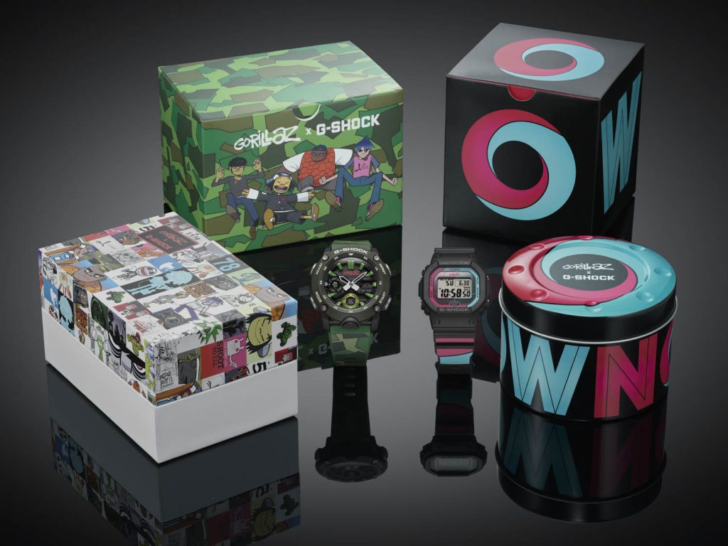 , G-SHOCK Collaborates with the World-Famous Virtual Group Gorillaz