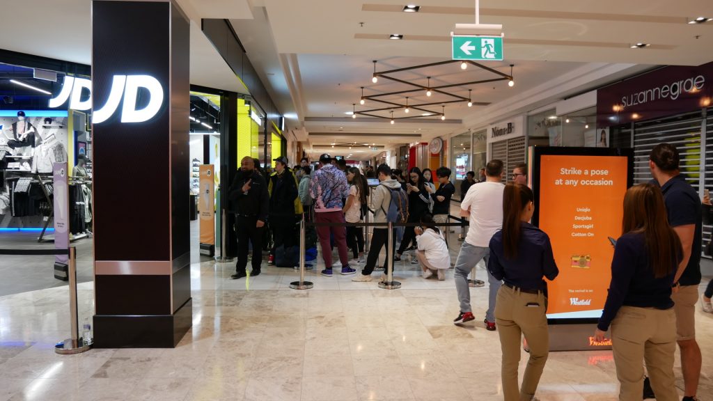 , JD Sports – Westfield Hurstville Grand Opening