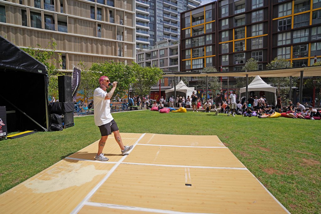 , The Kickz Stand Sneaker Swap at Darling Square