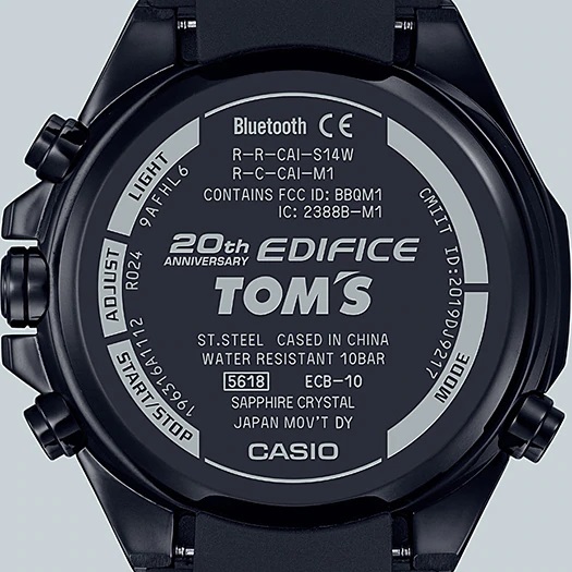 , TOM’S Racing x Casio EDIFICE