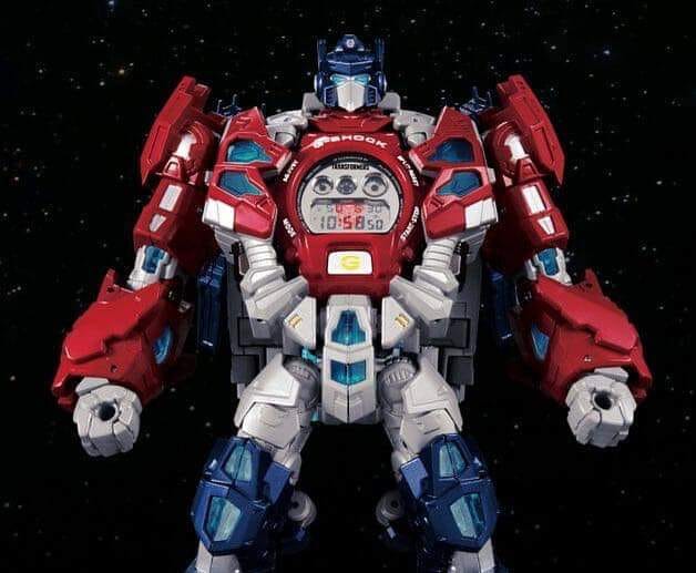 Transformers x G-Shock collaboration