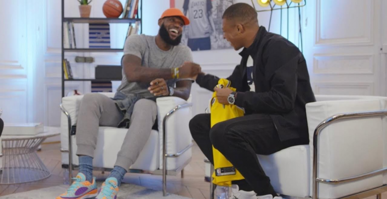 LeBron James & Kylian Mbappé, Sports Icons and Humble Beginnings