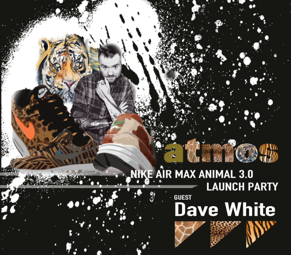 , atmos x Nike “Animal 3.0” and atmos Jam Vol. 8 feat. Dave White