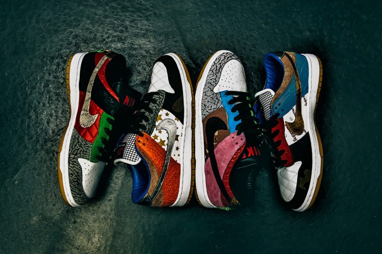 Nike SB DUNK Low “What the SUPREME” by Bespoke Industries