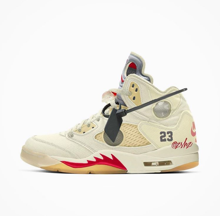 Second Off-White x Jordan 5 Rumored Release Date