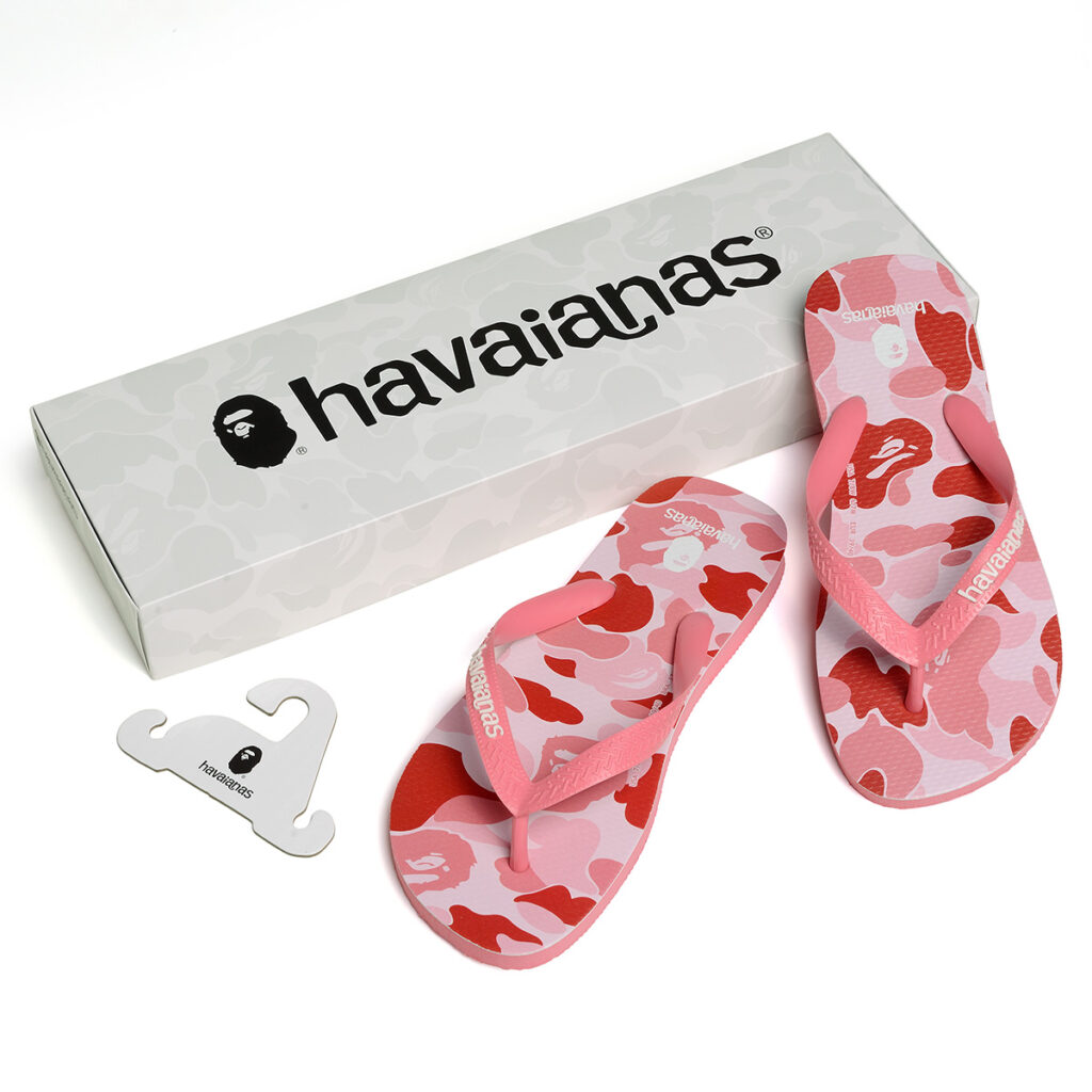 A Bathing Ape® x Havaianas Collaboration - The Kickz Stand