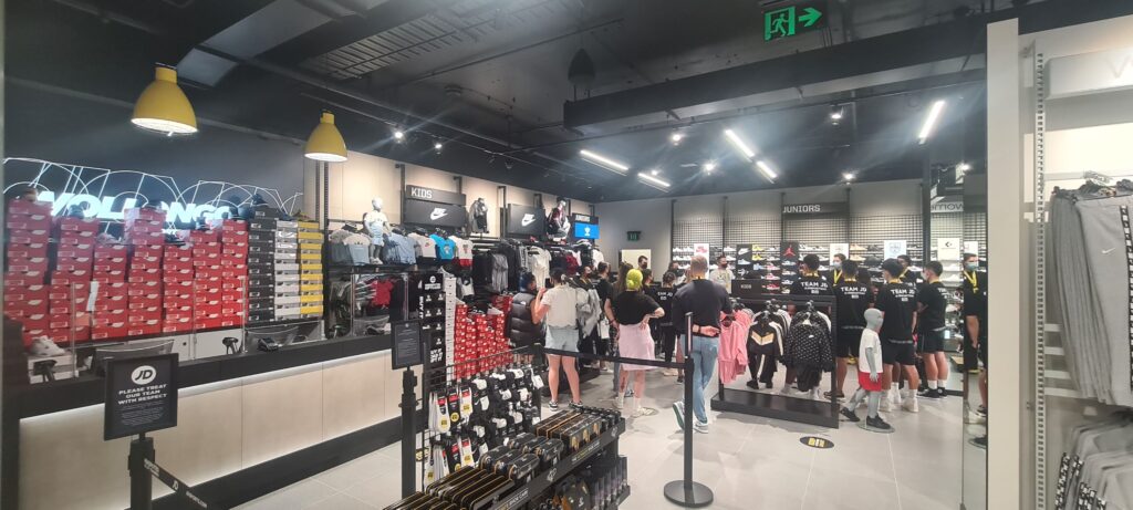 JD Sports Wollongong Central, JD Sports Wollongong Central Grand Opening