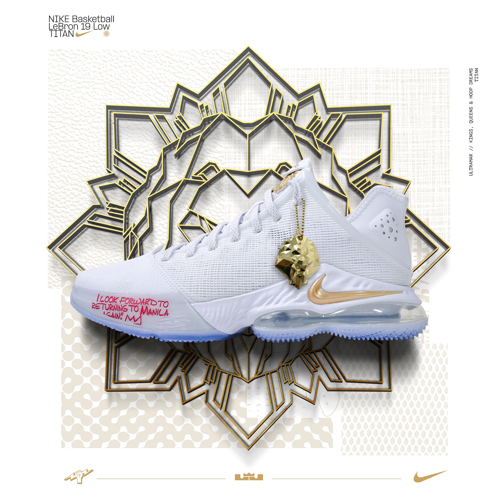 TITAN x Nike LeBron 19 Low 'Beyond the Seas' - The Kickz Stand