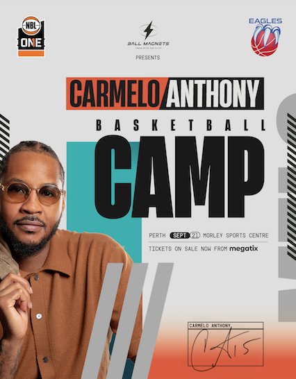 NBA Legend Carmelo Anthony Australia Tour Announced, NBA Legend Carmelo Anthony Australia Tour Announced