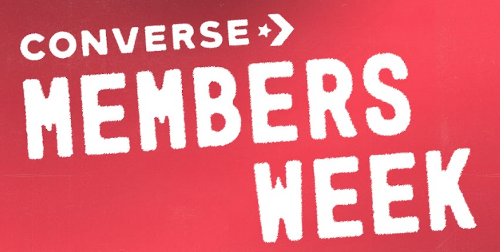 Exclusive Restocks & Early Access: Converse Members Week is Here!