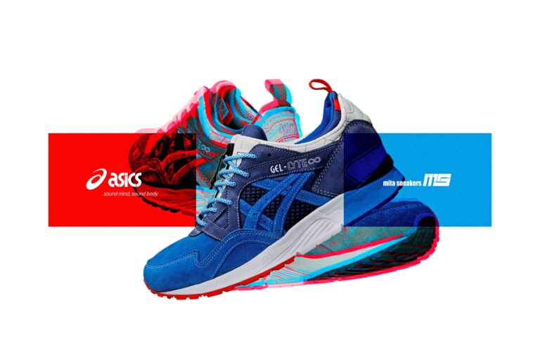 mita sneakers x ASICS GEL-LTYE ∞ ‘Trico’