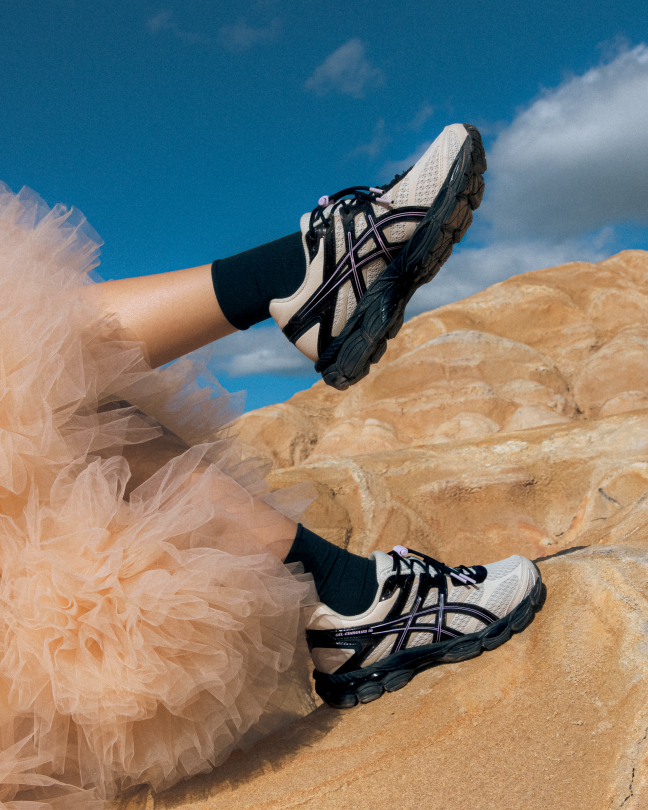 FINESSE ASICS GEL-CUMULUS™, FINESSE x ASICS GEL-CUMULUS™ 16 &#8216;Desert Rose&#8217;