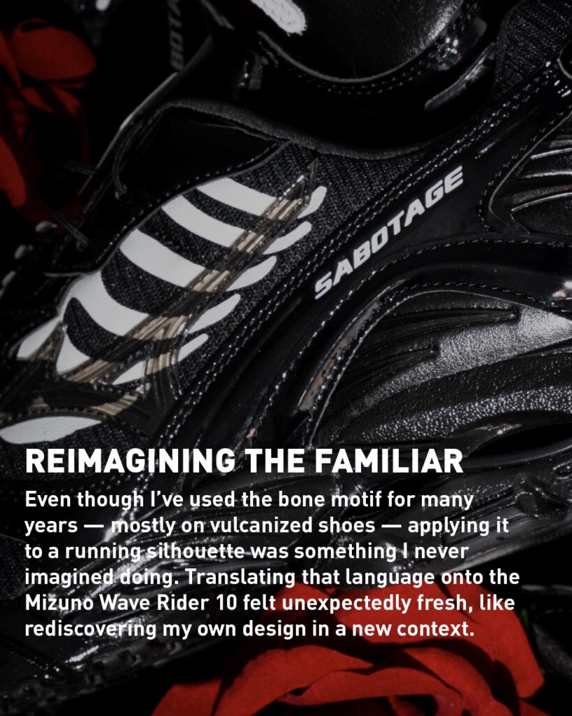 SBTG x Mizuno Wave, SBTG x Mizuno Wave Rider 10 “Bones”