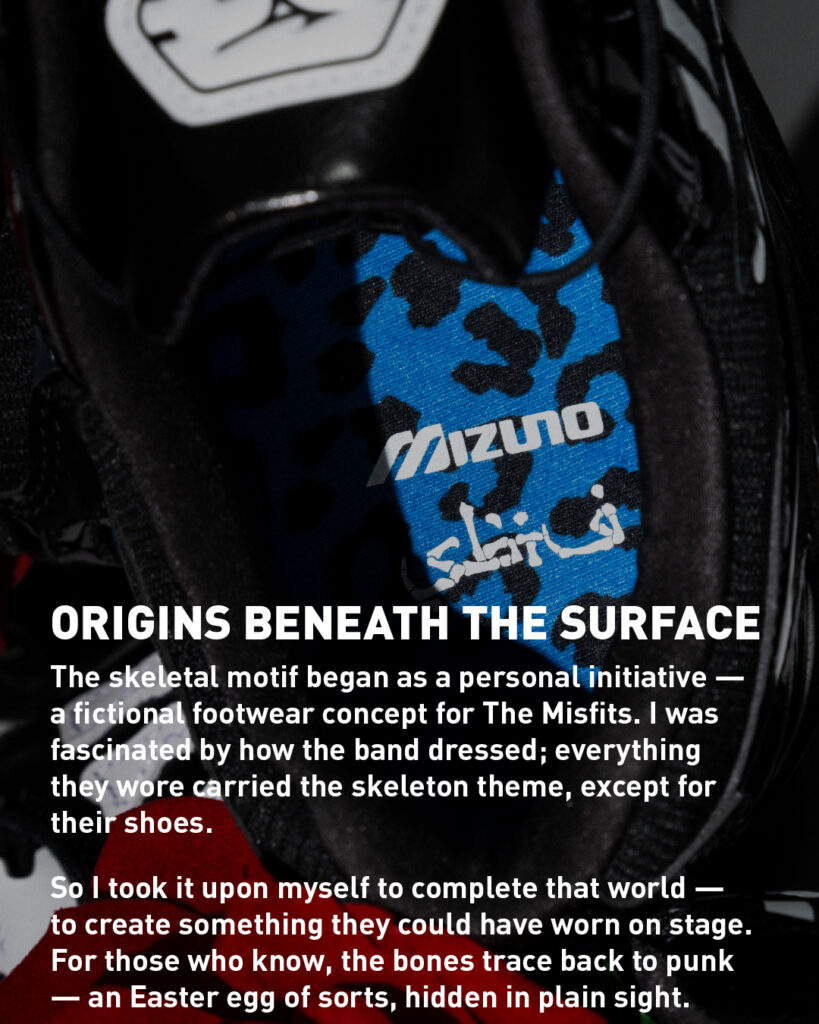 SBTG x Mizuno Wave, SBTG x Mizuno Wave Rider 10 “Bones”