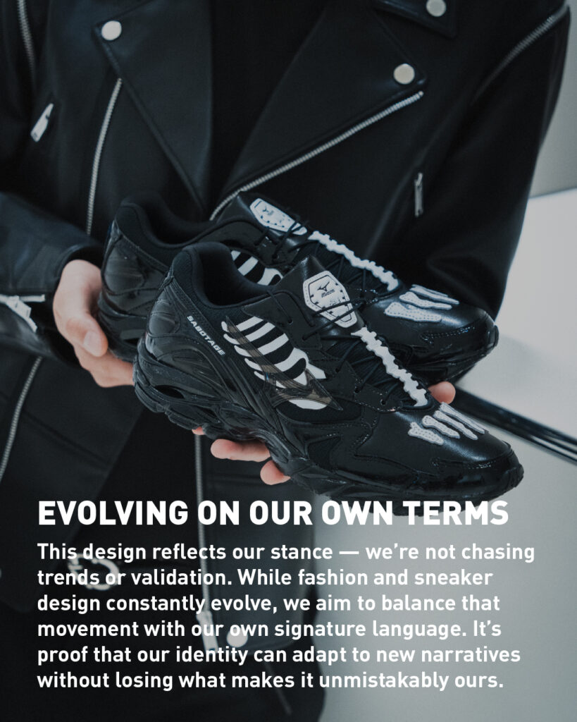 SBTG x Mizuno Wave, SBTG x Mizuno Wave Rider 10 “Bones”