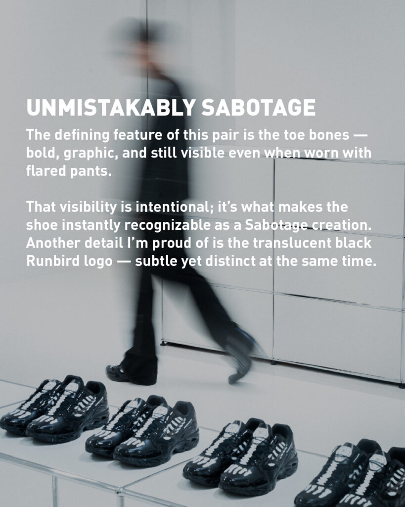 SBTG x Mizuno Wave, SBTG x Mizuno Wave Rider 10 “Bones”