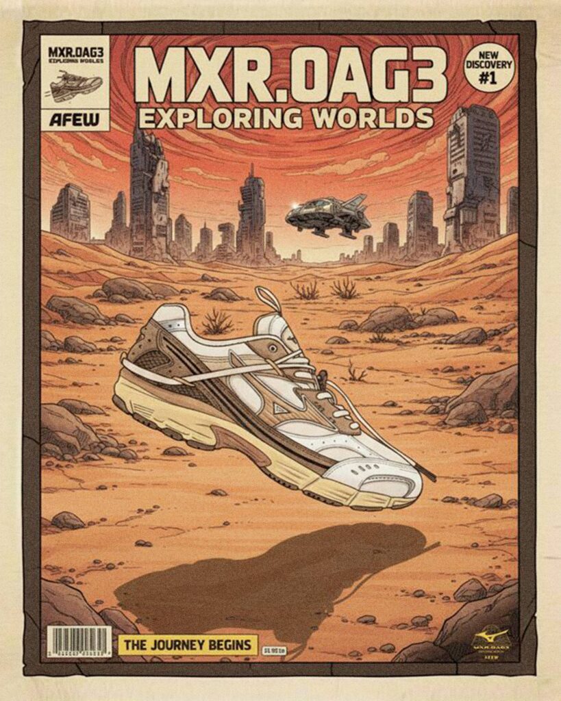 AFEW MIZUNO MXR OAG3, AFEW x Mizuno MXR OAG3