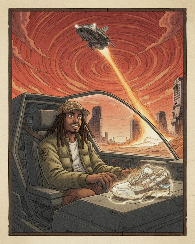 AFEW MIZUNO MXR OAG3, AFEW x Mizuno MXR OAG3