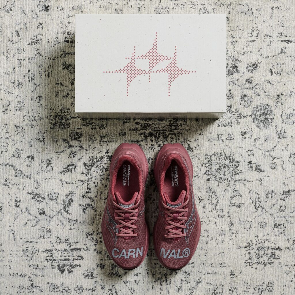 CARNIVAL&reg; x Saucony Endorphin, CARNIVAL&reg; x Saucony Endorphin Speed 5 ‘Dusk Terra’