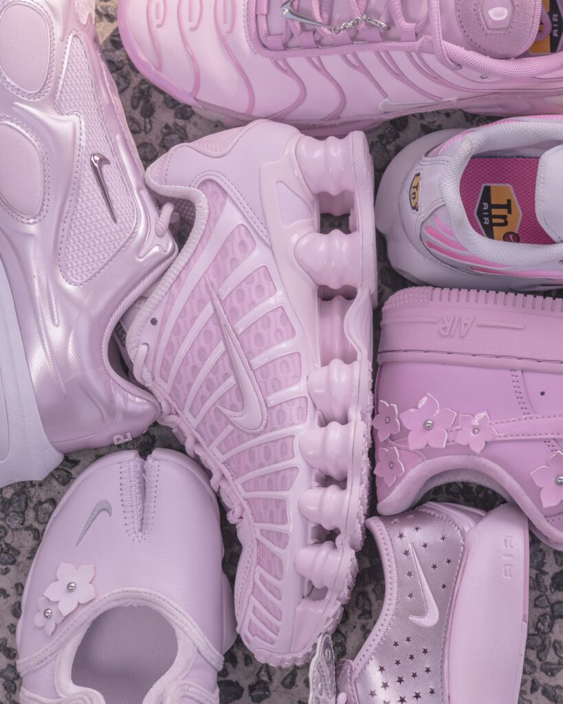 atmos pink pink pack, atmos pink ‘PINK PACK’ Brings Nike, Customisation & Community