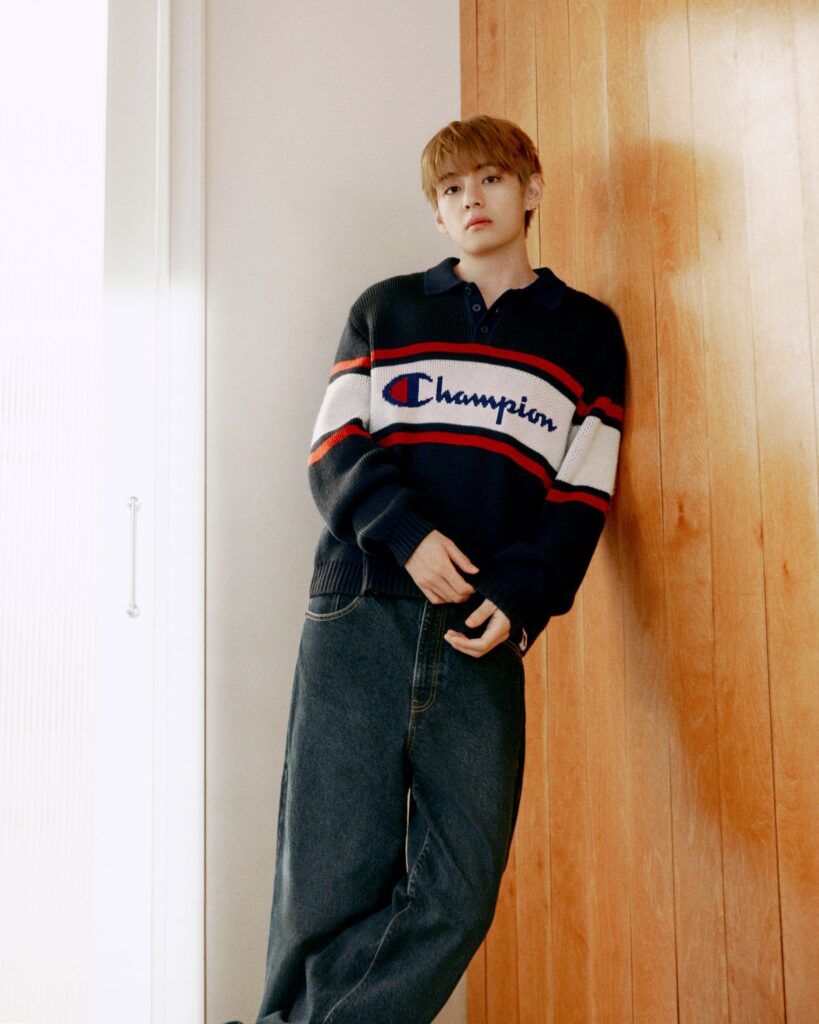 Champion V BTS Campaign, Champion Names V of BTS as Global Ambassador